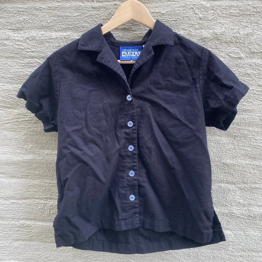 Big Bud Press Black Button Down Pantry Shirt